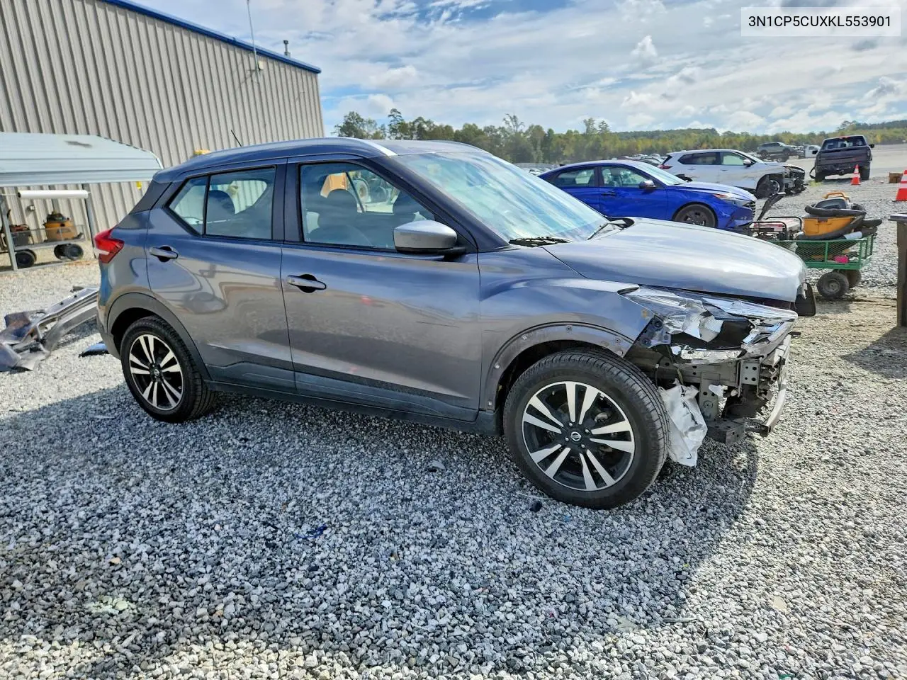 2019 NISSAN KICKS VIN 3N1CP5CUXKL553901 — фото 4