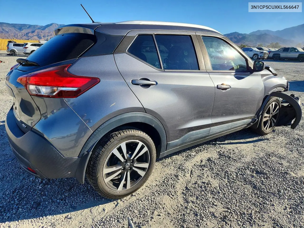 2019 NISSAN KICKS VIN 3N1CP5CUXKL566647 — фото 3