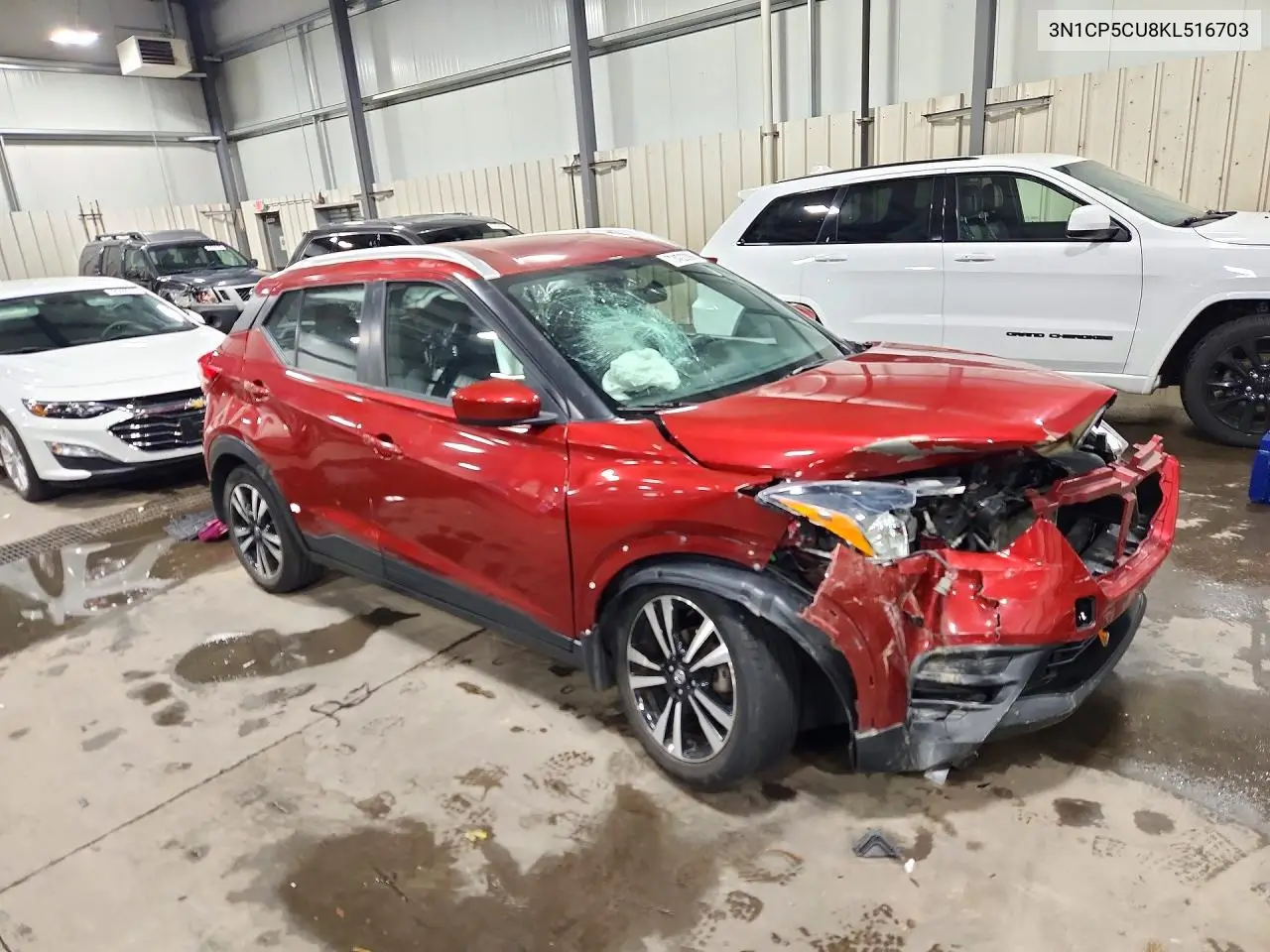 2019 NISSAN KICKS VIN 3N1CP5CU8KL516703 — фото 4