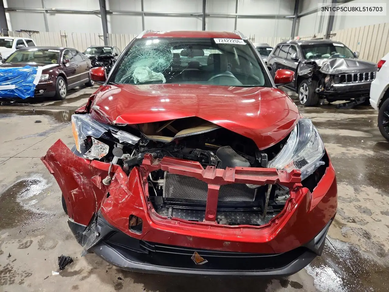 2019 NISSAN KICKS VIN 3N1CP5CU8KL516703 — фото 5