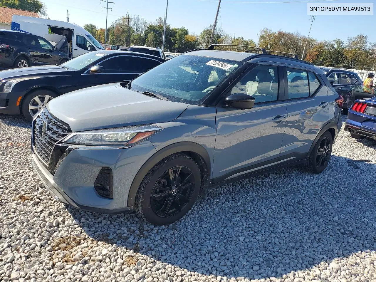 NISSAN KICKS 2019, VIN 3N1CP5DV1ML499513