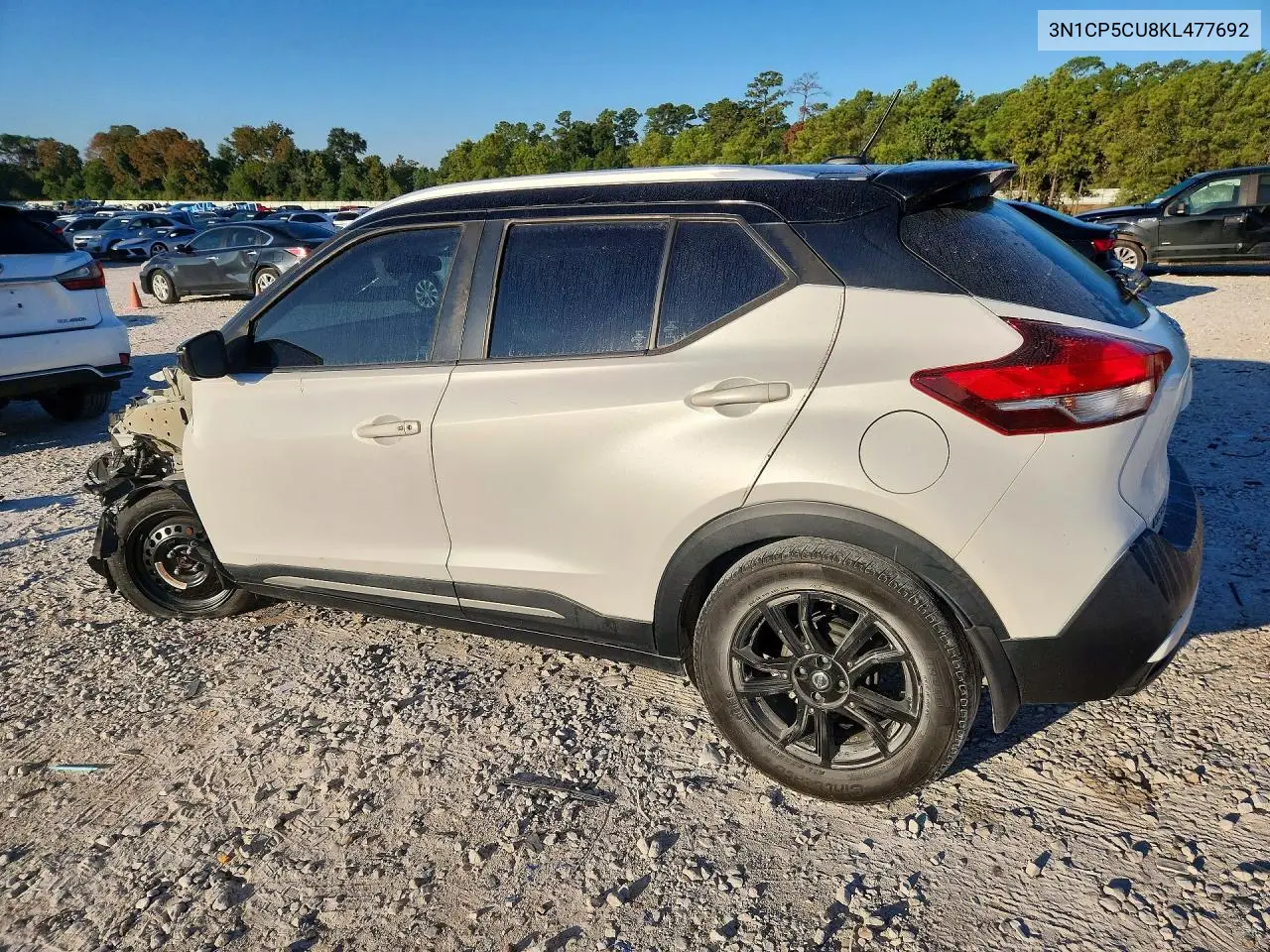 2019 NISSAN KICKS VIN 3N1CP5CU8KL477692 — фото 2
