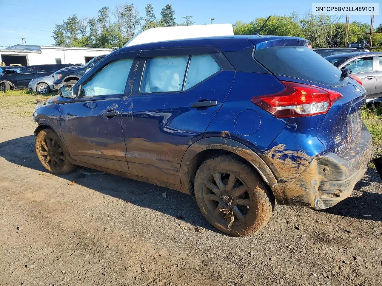 2020 NISSAN KICKS VIN 3N1CP5BV3LL489101 — фото 2