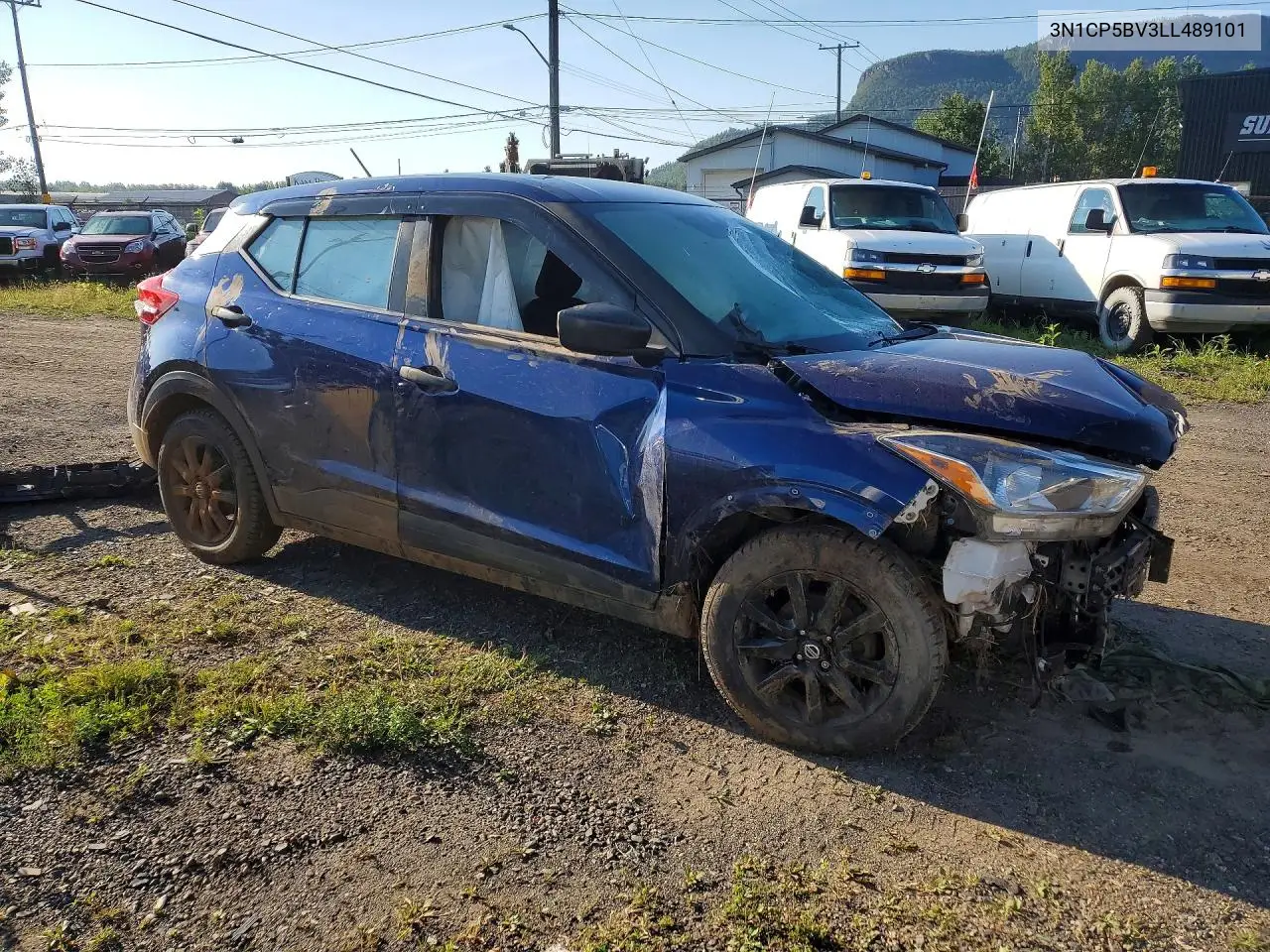 2020 NISSAN KICKS VIN 3N1CP5BV3LL489101 — фото 4