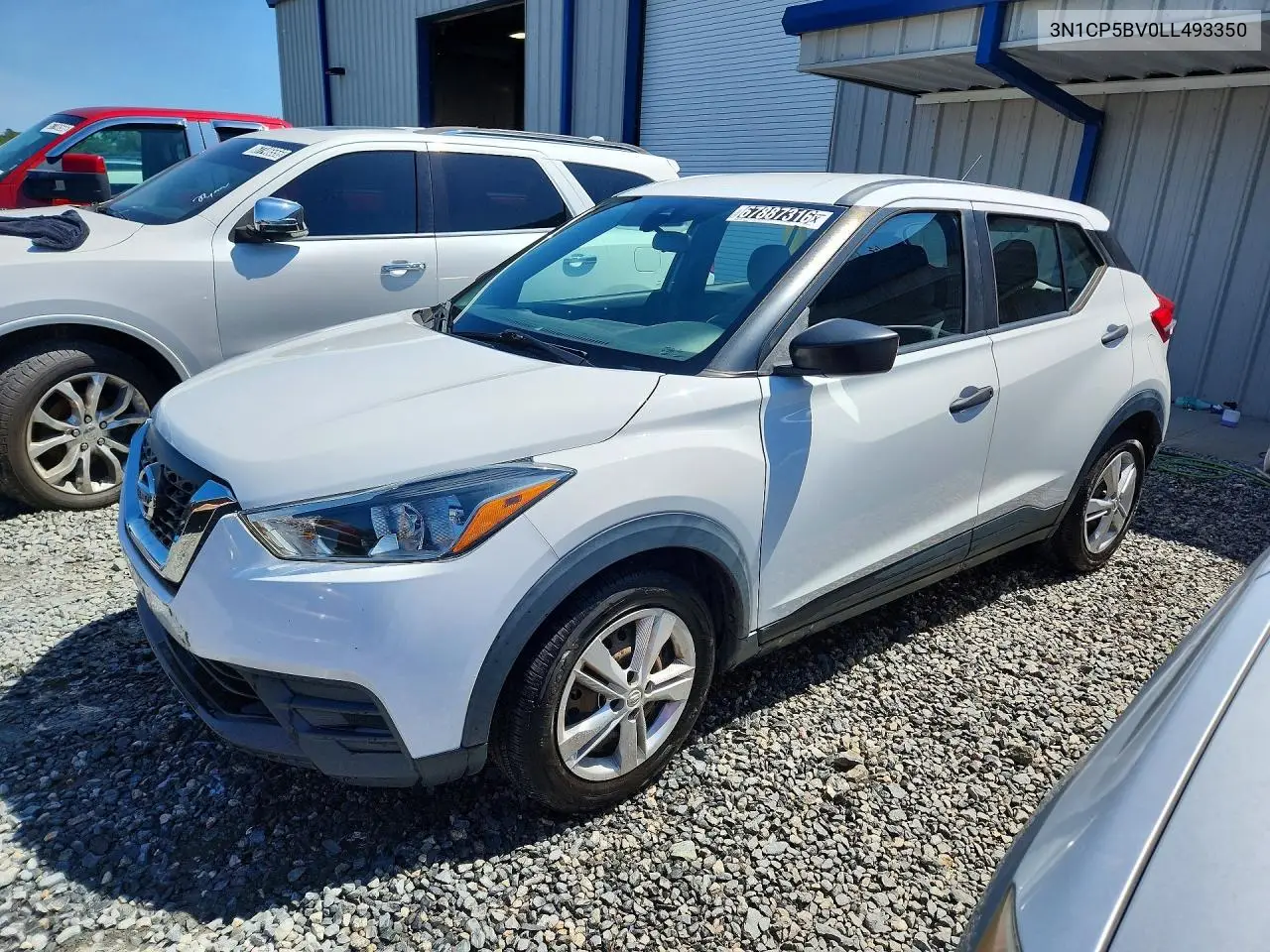 NISSAN KICKS 2020, VIN 3N1CP5BV0LL493350