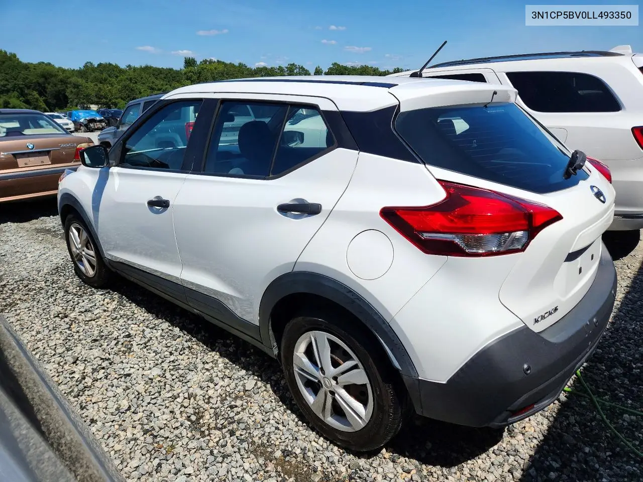2020 NISSAN KICKS VIN 3N1CP5BV0LL493350 — фото 2