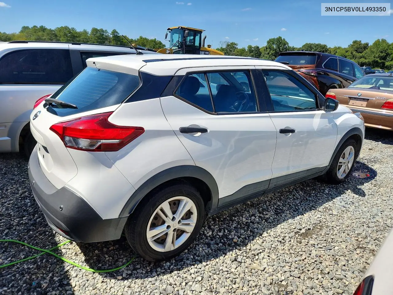 2020 NISSAN KICKS VIN 3N1CP5BV0LL493350 — фото 3