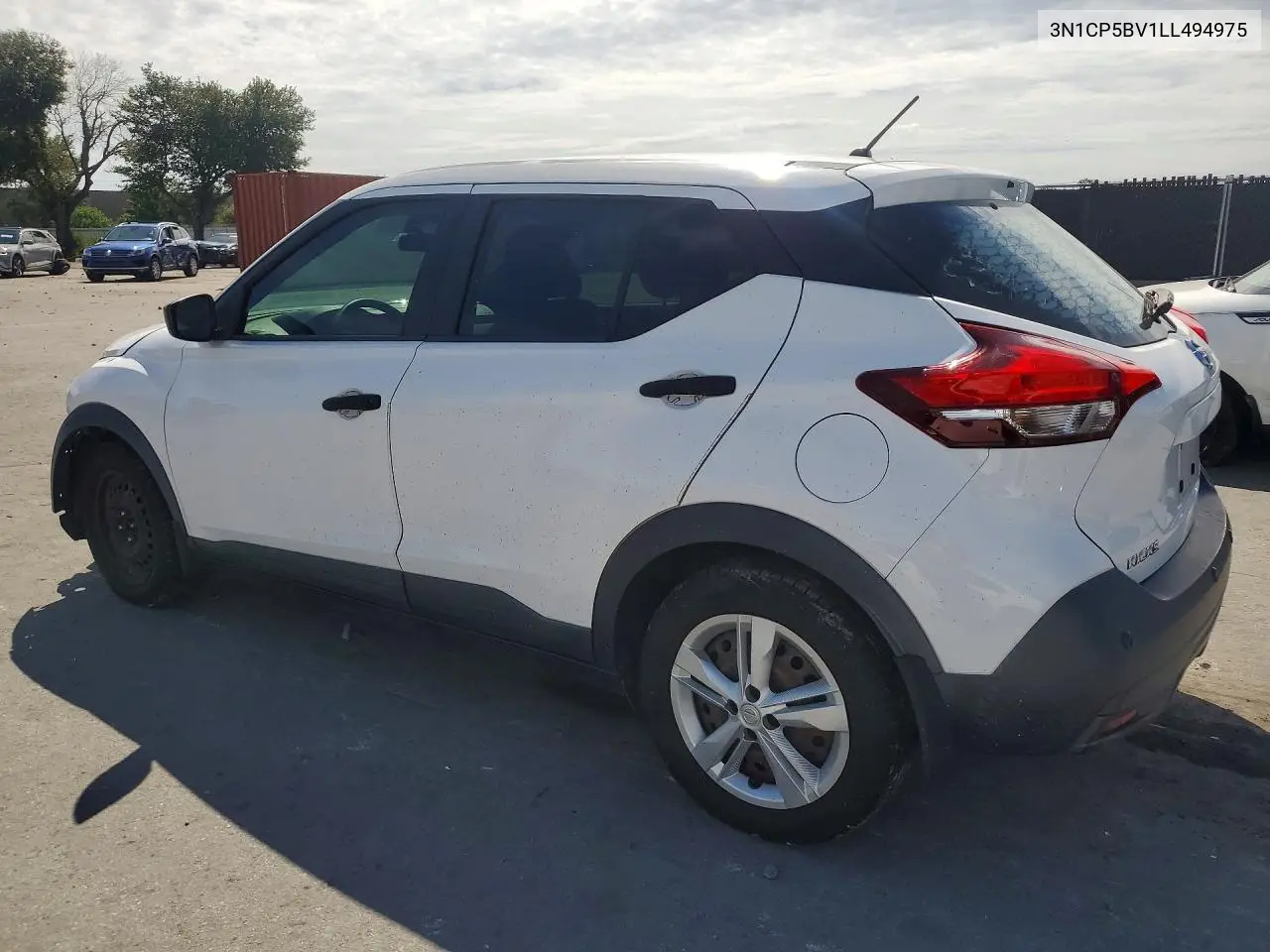 2020 NISSAN KICKS VIN 3N1CP5BV1LL494975 — фото 2