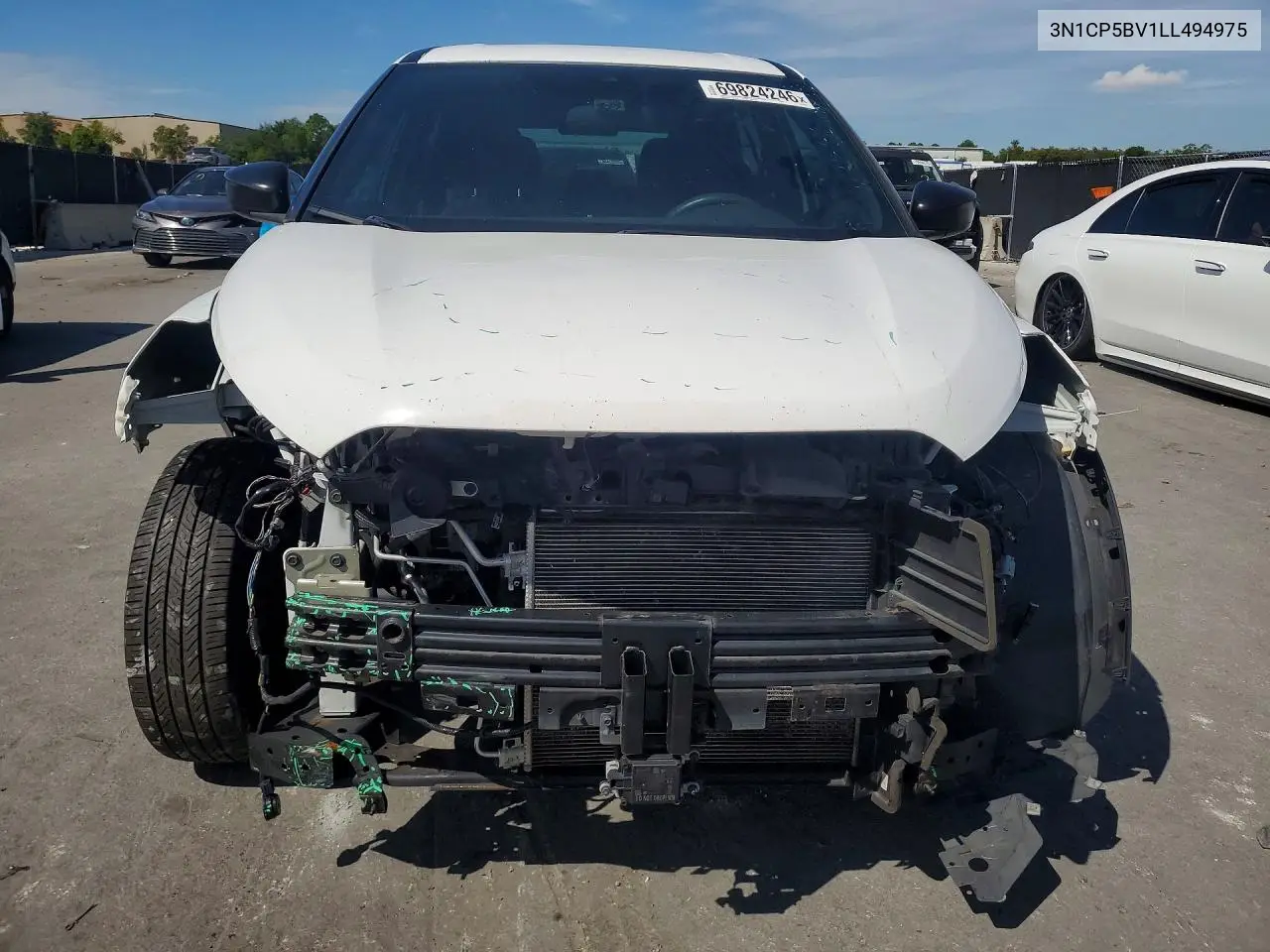 2020 NISSAN KICKS VIN 3N1CP5BV1LL494975 — фото 5