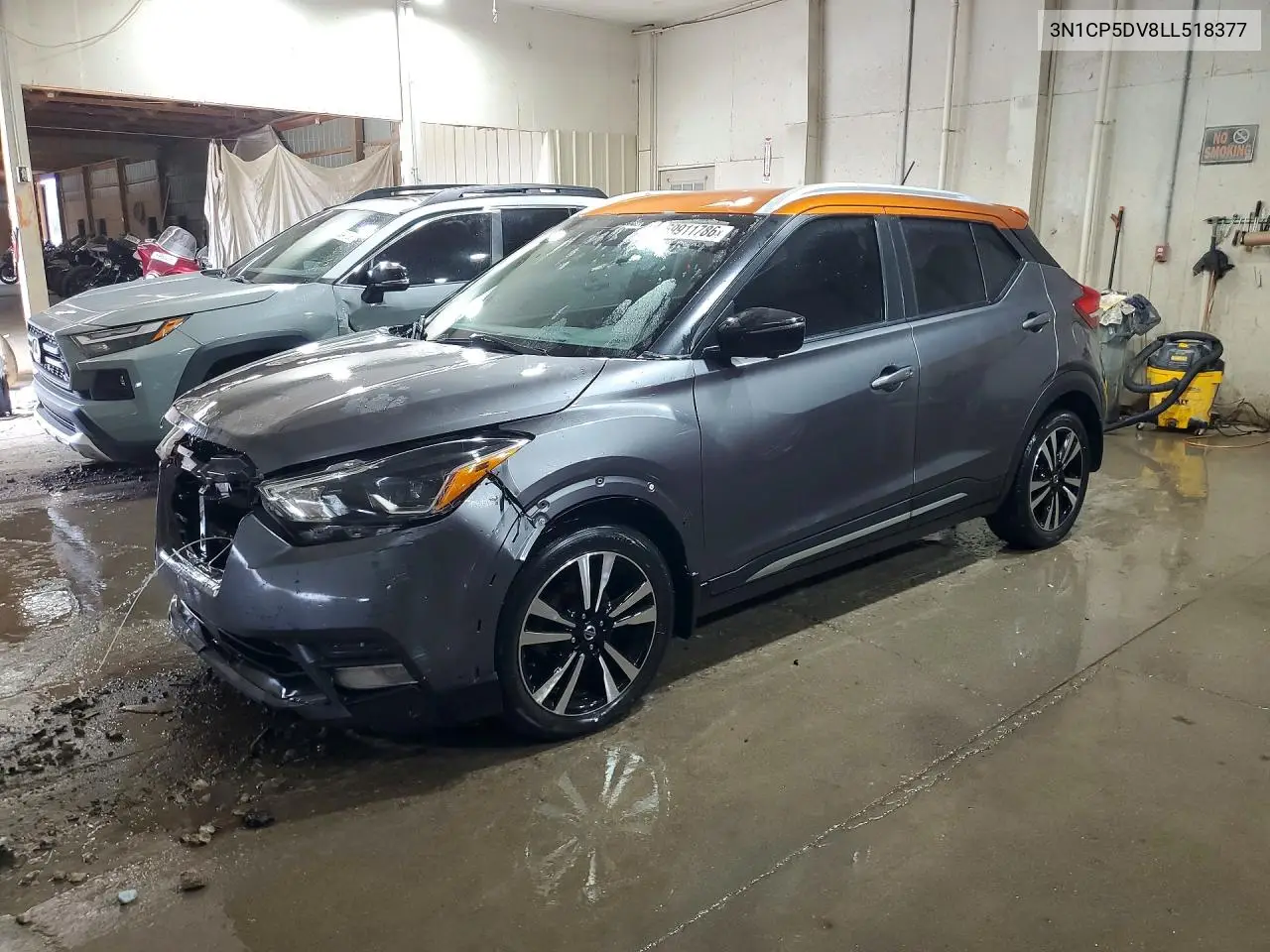 NISSAN KICKS 2020, VIN 3N1CP5DV8LL518377