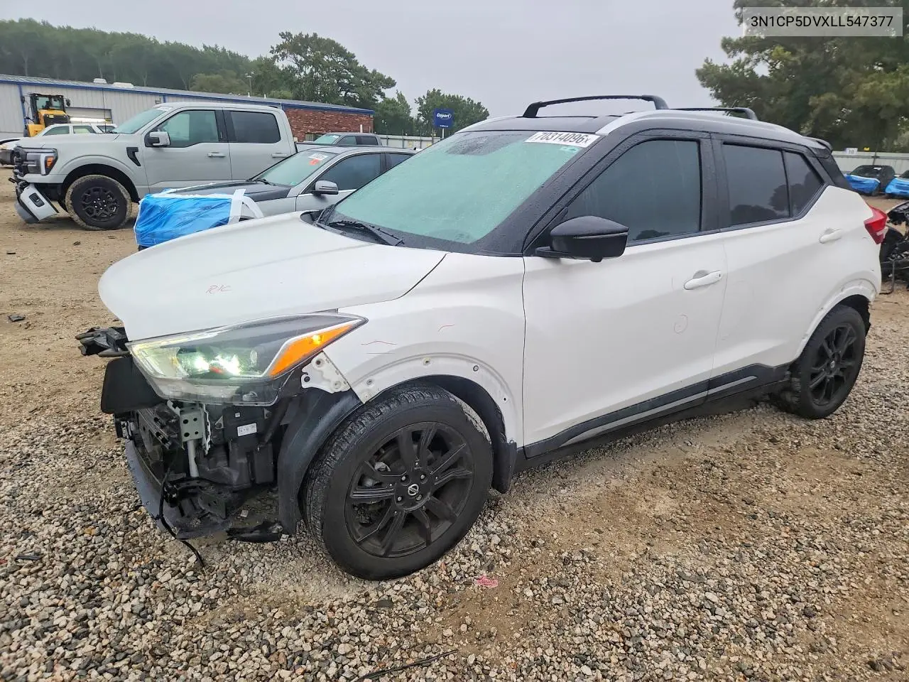 NISSAN KICKS 2020, VIN 3N1CP5DVXLL547377