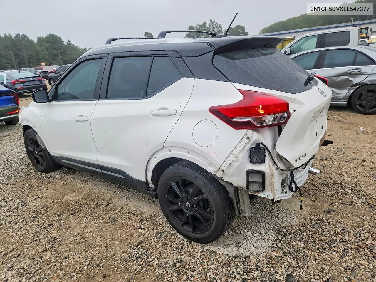 2020 NISSAN KICKS VIN 3N1CP5DVXLL547377 — фото 2