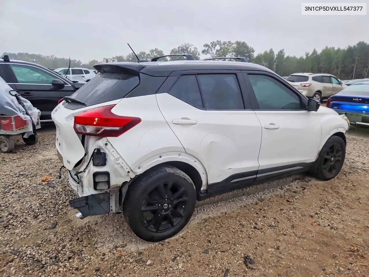 2020 NISSAN KICKS VIN 3N1CP5DVXLL547377 — фото 3