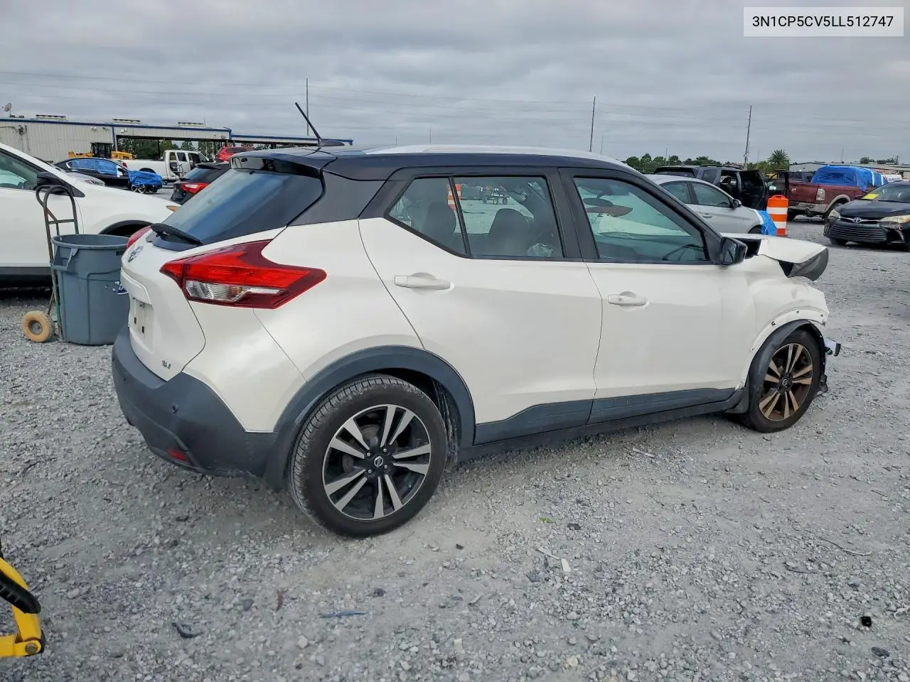 2020 NISSAN KICKS VIN 3N1CP5CV5LL512747 — фото 3