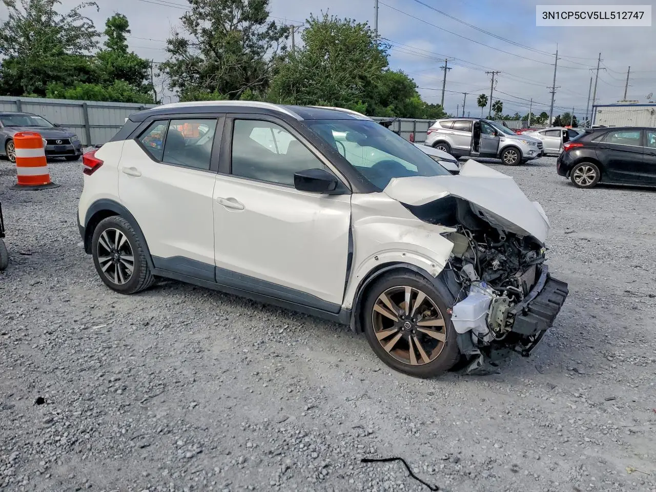 2020 NISSAN KICKS VIN 3N1CP5CV5LL512747 — фото 4