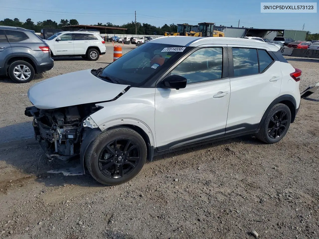 NISSAN KICKS 2020, VIN 3N1CP5DVXLL573123