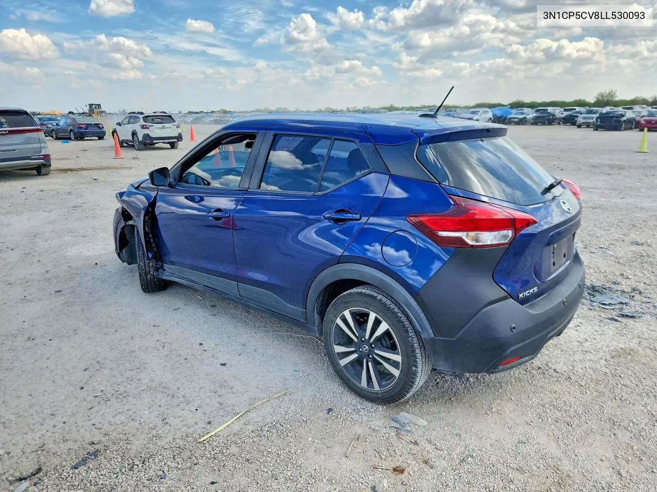 2020 NISSAN KICKS VIN 3N1CP5CV8LL530093 — фото 2