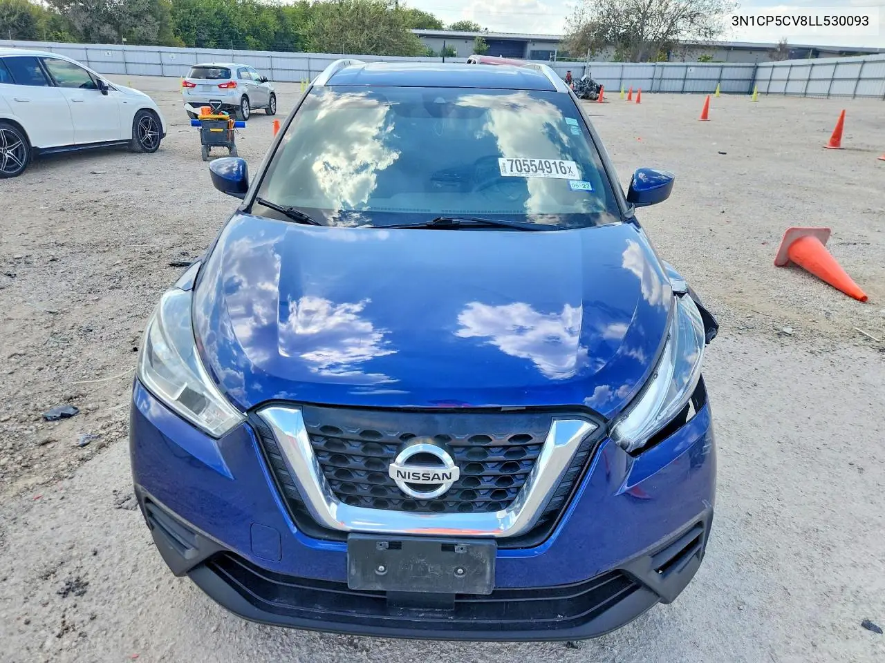 2020 NISSAN KICKS VIN 3N1CP5CV8LL530093 — фото 5
