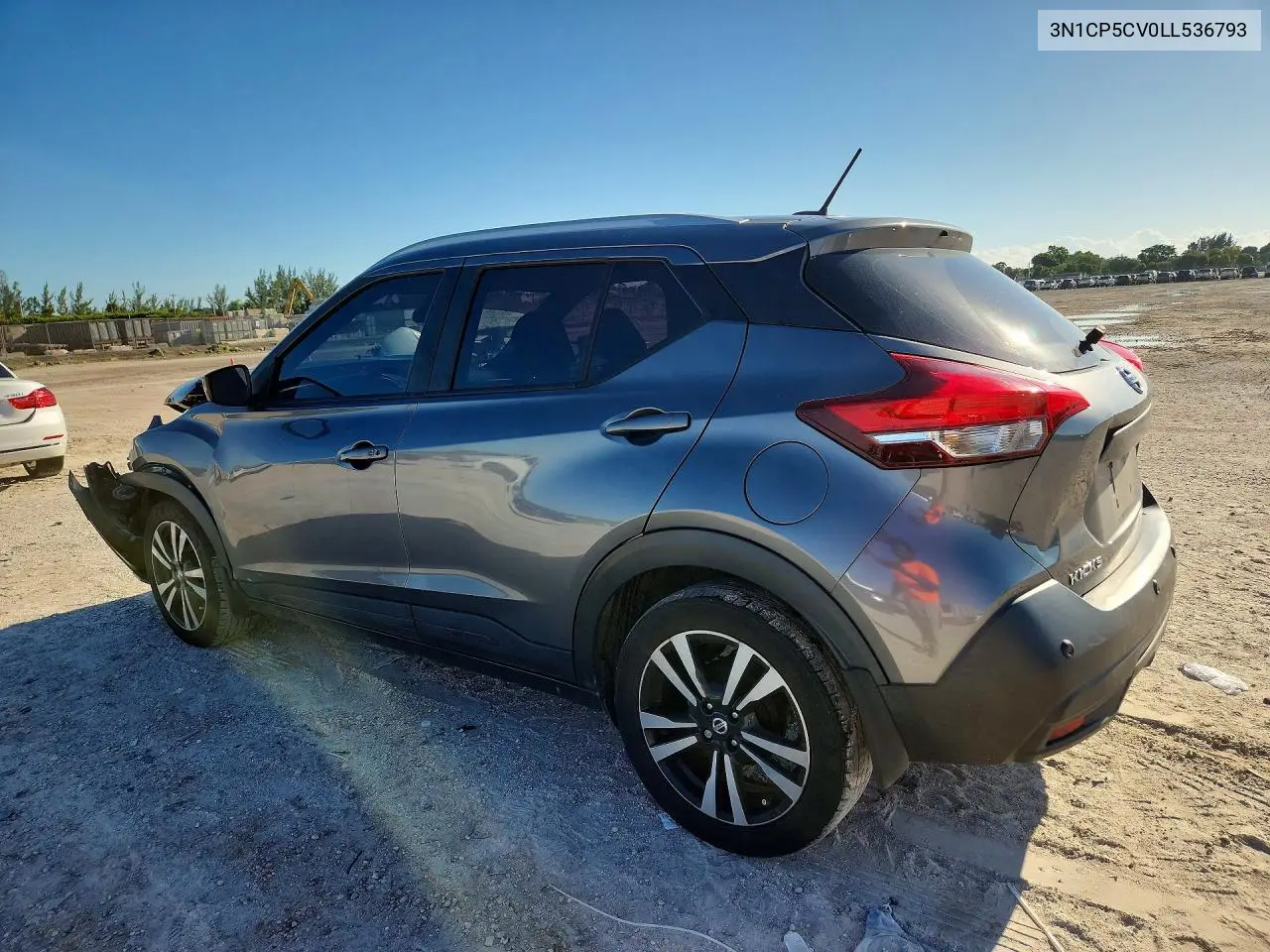 2020 NISSAN KICKS VIN 3N1CP5CV0LL536793 — фото 2