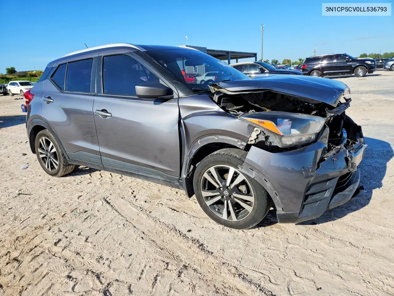 2020 NISSAN KICKS VIN 3N1CP5CV0LL536793 — фото 4