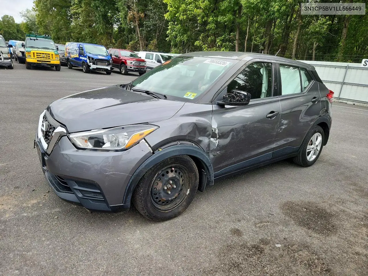NISSAN KICKS 2020, VIN 3N1CP5BV1LL566449