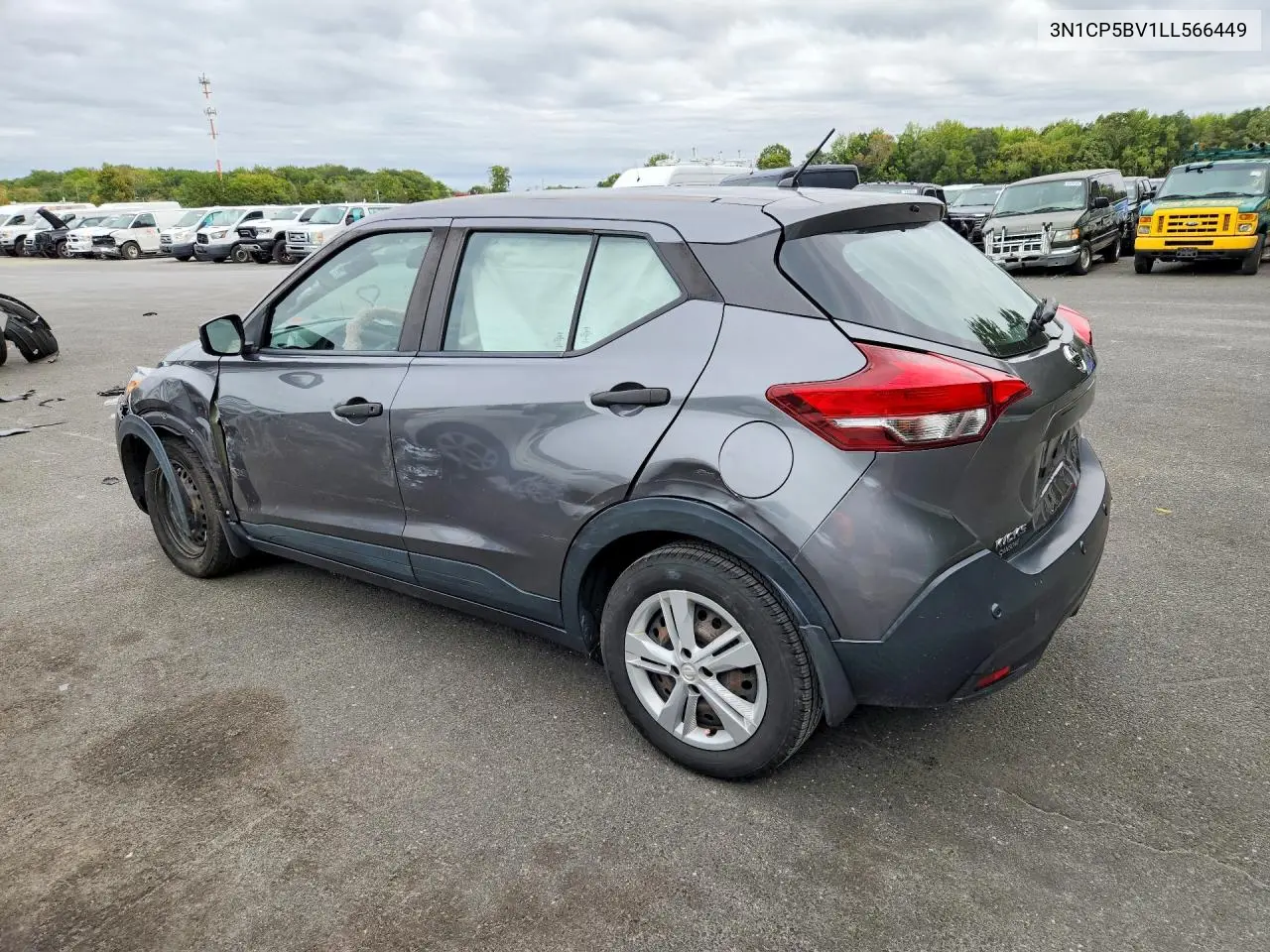 2020 NISSAN KICKS VIN 3N1CP5BV1LL566449 — фото 2