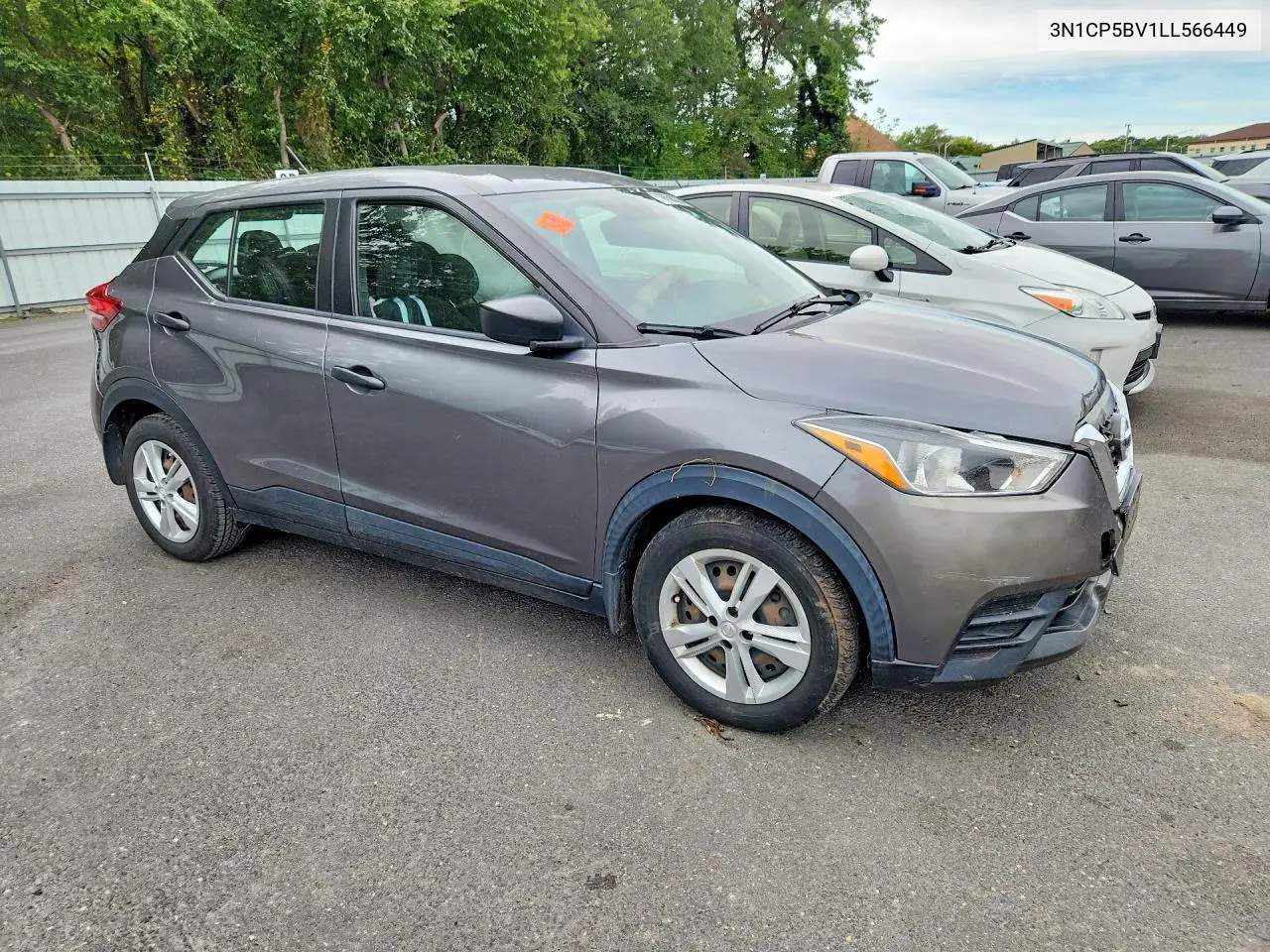 2020 NISSAN KICKS VIN 3N1CP5BV1LL566449 — фото 4