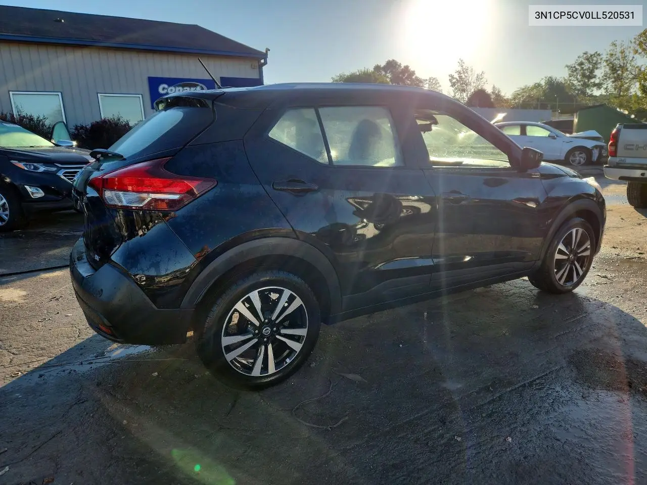 2020 NISSAN KICKS VIN 3N1CP5CV0LL520531 — фото 3