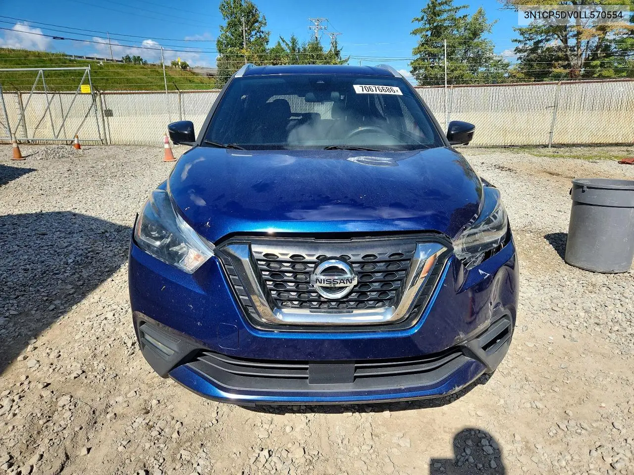 2020 NISSAN KICKS VIN 3N1CP5DV0LL570554 — фото 5