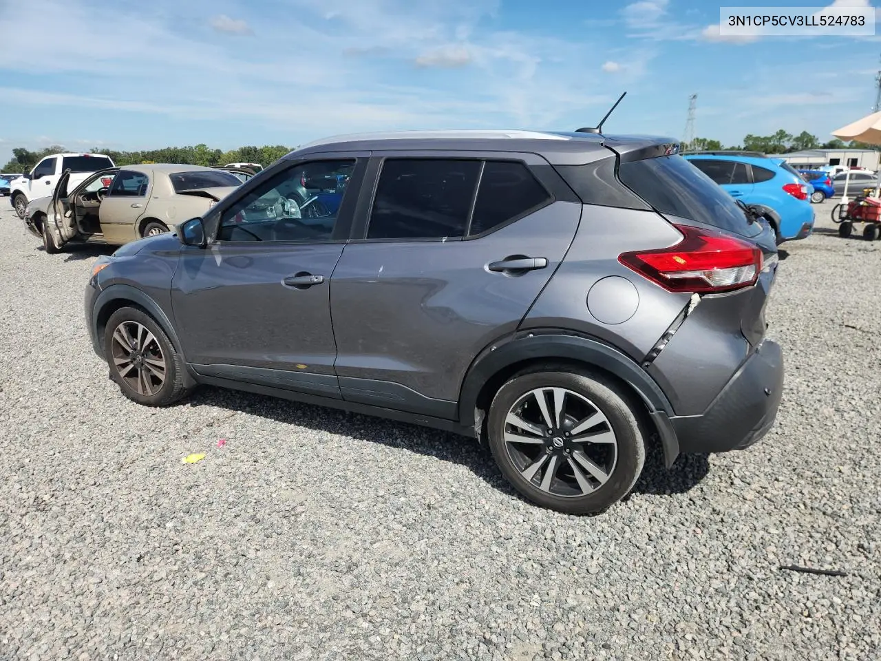 2020 NISSAN KICKS VIN 3N1CP5CV3LL524783 — фото 2