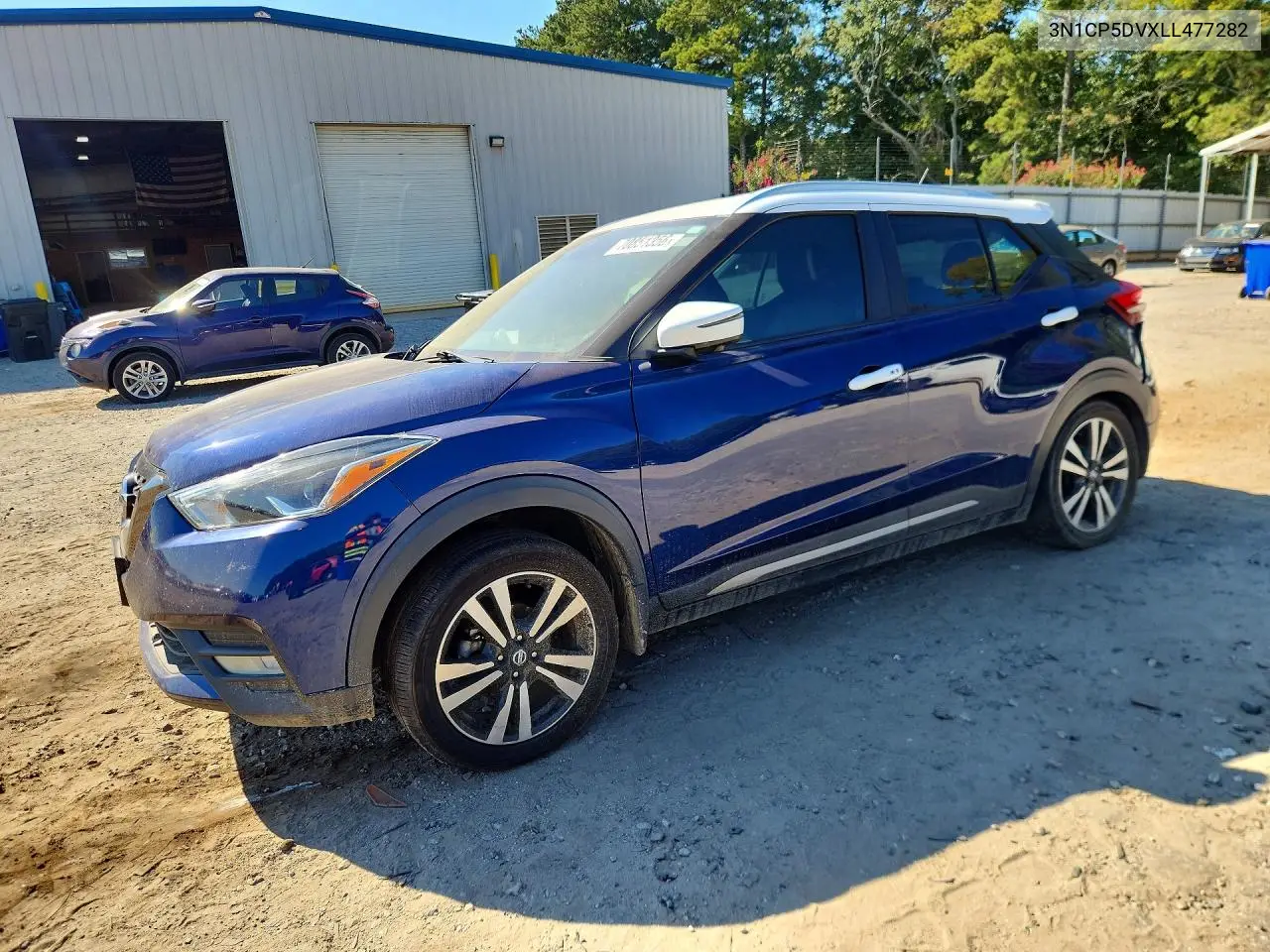 NISSAN KICKS 2020, VIN 3N1CP5DVXLL477282