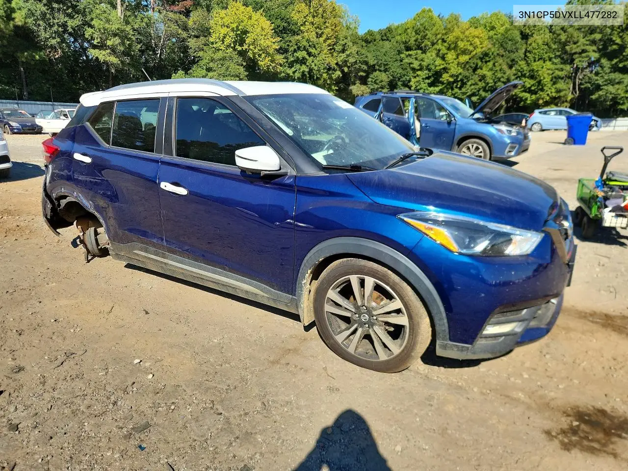 2020 NISSAN KICKS VIN 3N1CP5DVXLL477282 — фото 4