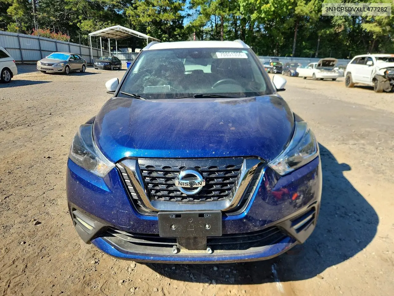 2020 NISSAN KICKS VIN 3N1CP5DVXLL477282 — фото 5