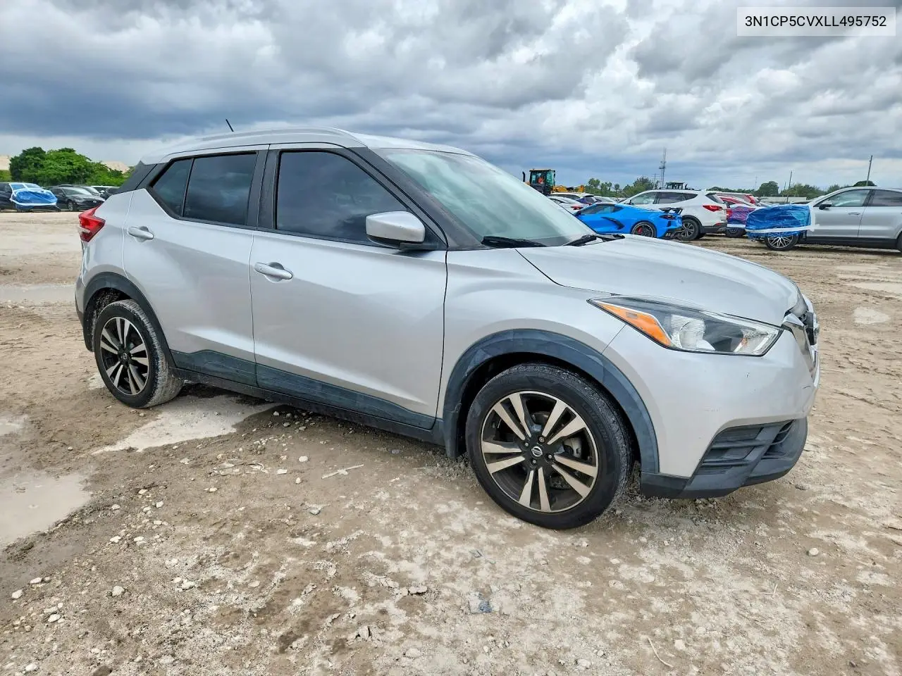 2020 NISSAN KICKS VIN 3N1CP5CVXLL495752 — фото 4