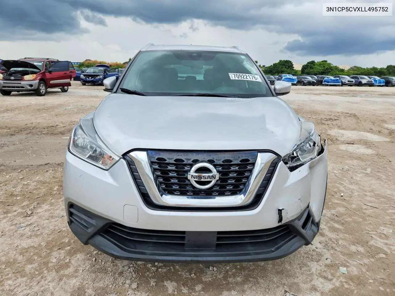 2020 NISSAN KICKS VIN 3N1CP5CVXLL495752 — фото 5