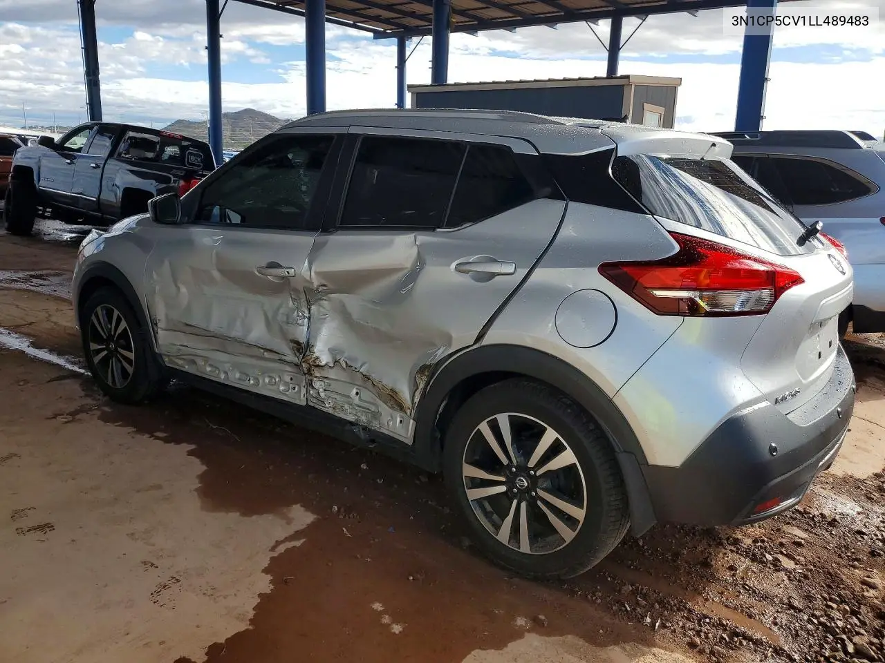 2020 NISSAN KICKS VIN 3N1CP5CV1LL489483 — фото 2