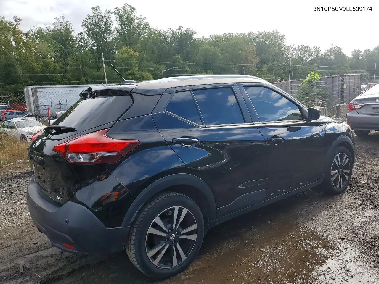 2020 NISSAN KICKS VIN 3N1CP5CV9LL539174 — фото 3