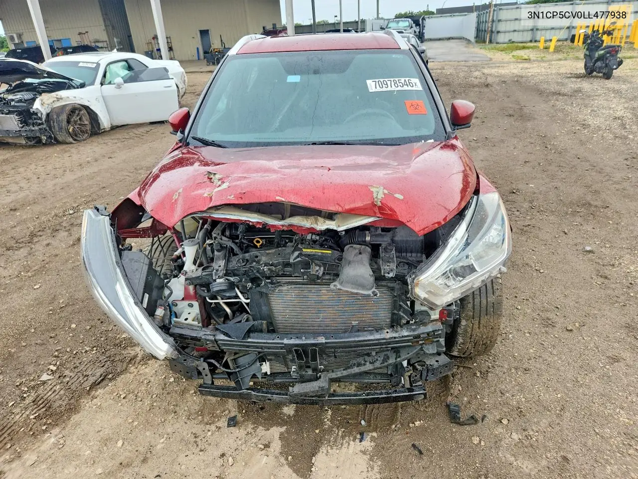 2020 NISSAN KICKS VIN 3N1CP5CV0LL477938 — фото 5