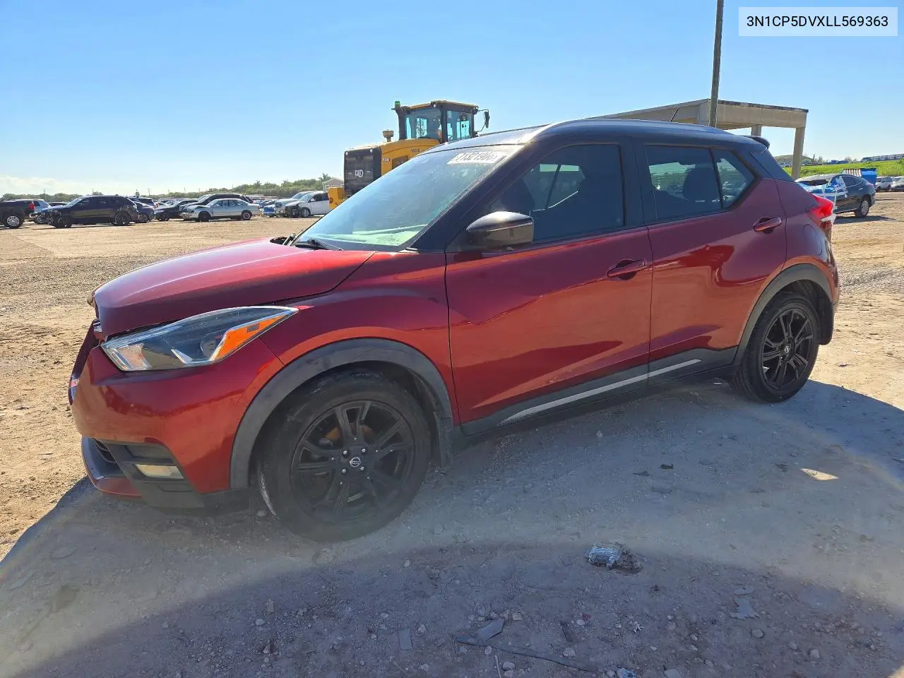 NISSAN KICKS 2020, VIN 3N1CP5DVXLL569363