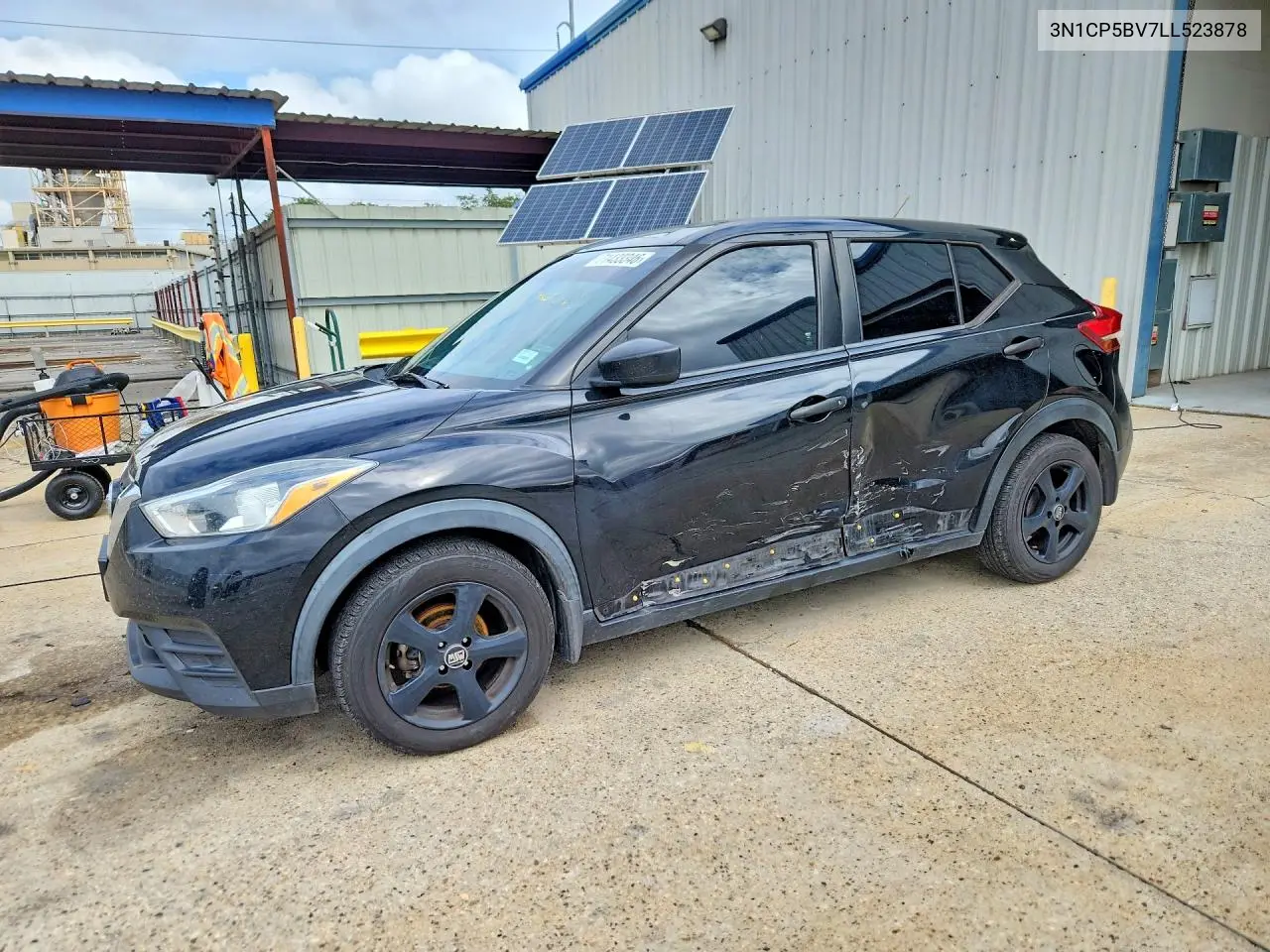 NISSAN KICKS 2020, VIN 3N1CP5BV7LL523878