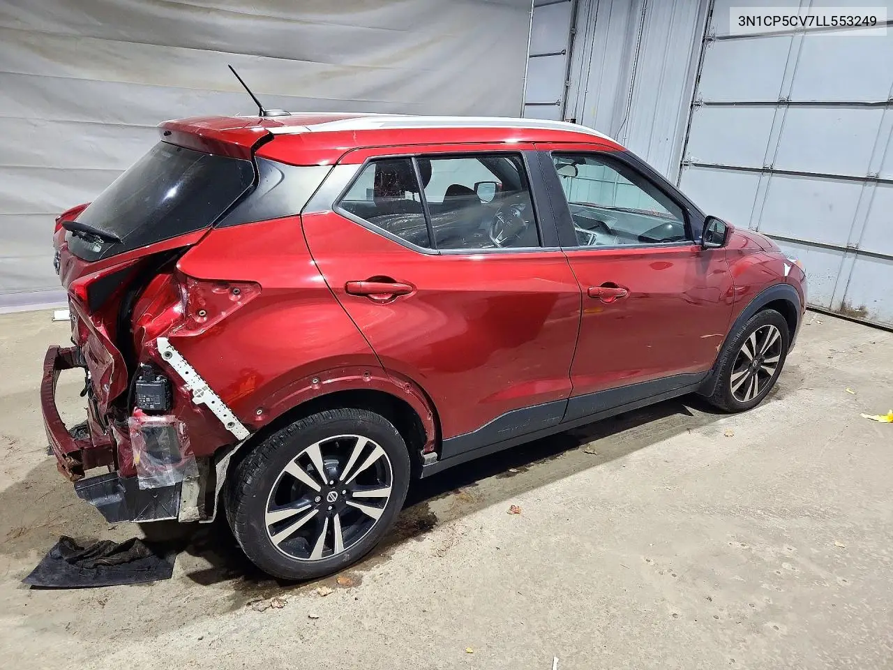 2020 NISSAN KICKS VIN 3N1CP5CV7LL553249 — фото 3
