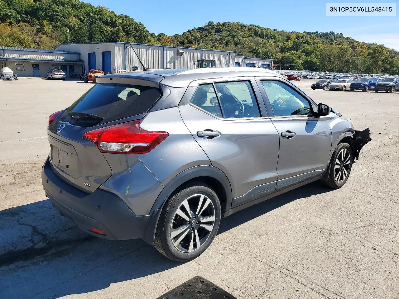 2020 NISSAN KICKS VIN 3N1CP5CV6LL548415 — фото 3