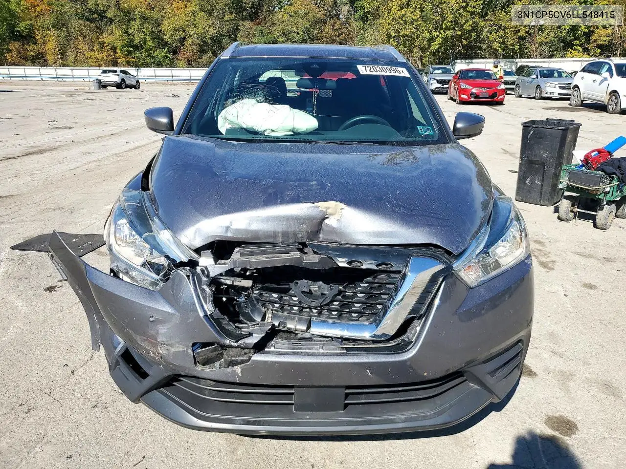 2020 NISSAN KICKS VIN 3N1CP5CV6LL548415 — фото 5