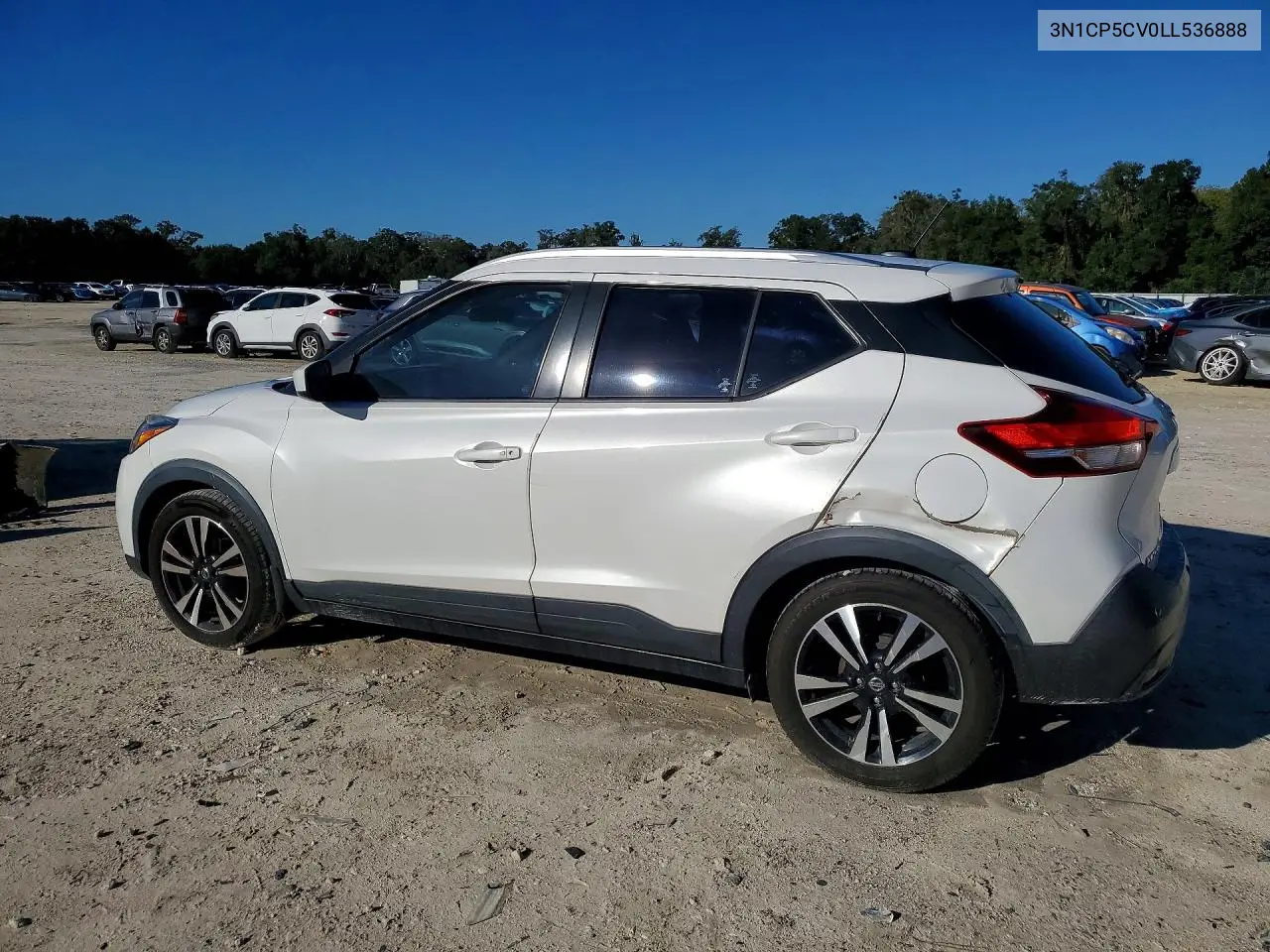 2020 NISSAN KICKS VIN 3N1CP5CV0LL536888 — фото 2