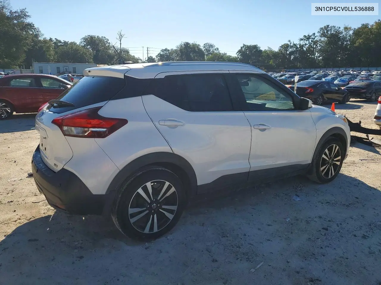 2020 NISSAN KICKS VIN 3N1CP5CV0LL536888 — фото 3