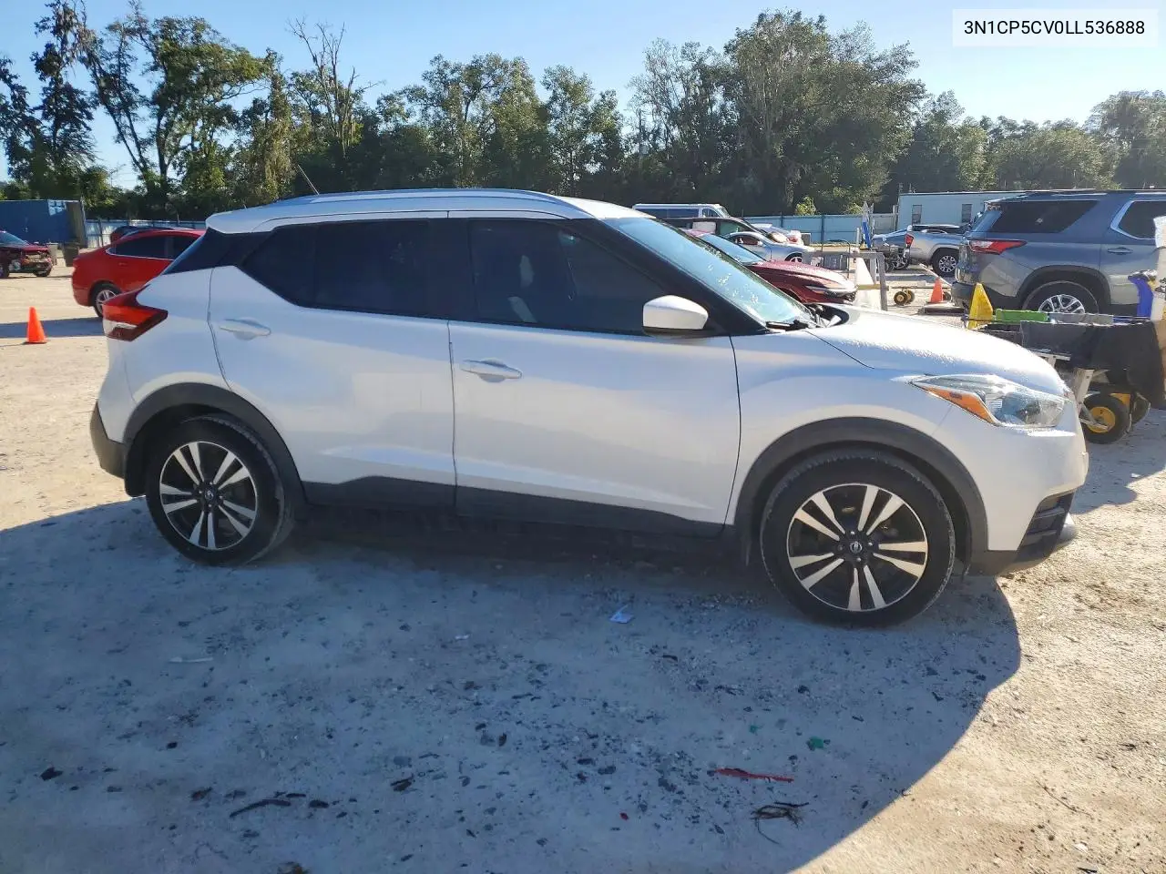 2020 NISSAN KICKS VIN 3N1CP5CV0LL536888 — фото 4