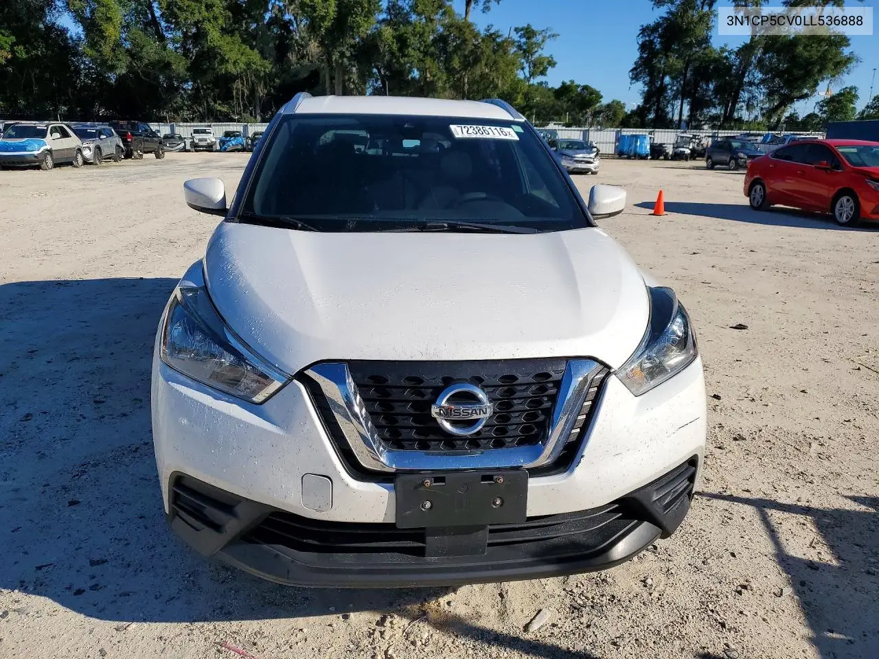 2020 NISSAN KICKS VIN 3N1CP5CV0LL536888 — фото 5