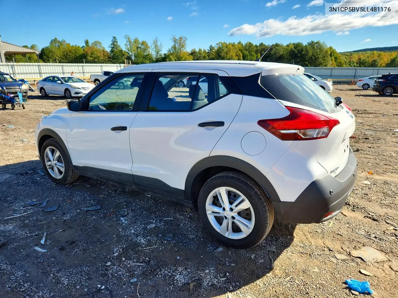 2020 NISSAN KICKS VIN 3N1CP5BV5LL481176 — фото 2