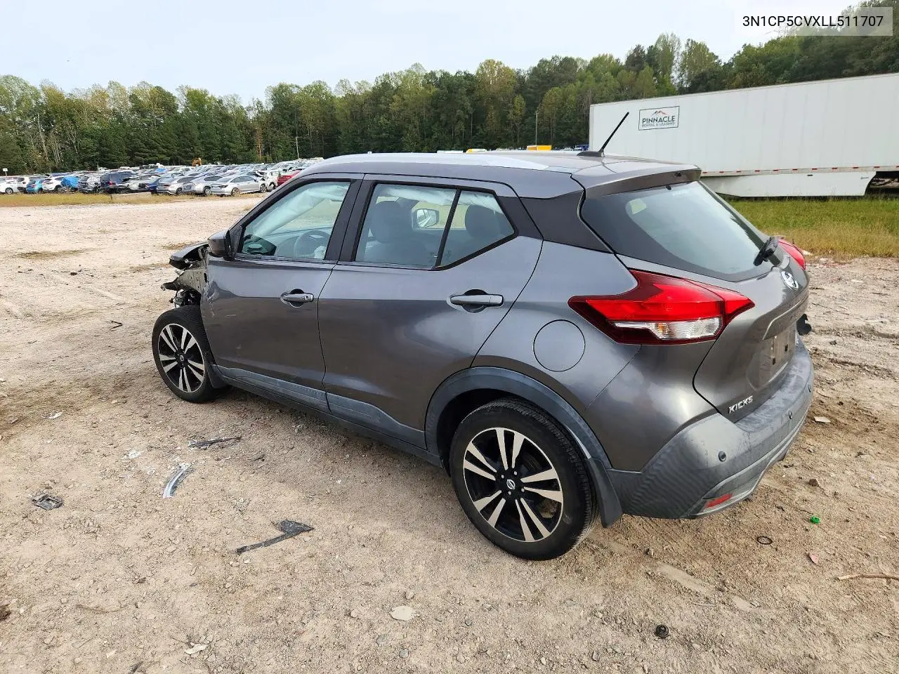 2020 NISSAN KICKS VIN 3N1CP5CVXLL511707 — фото 2