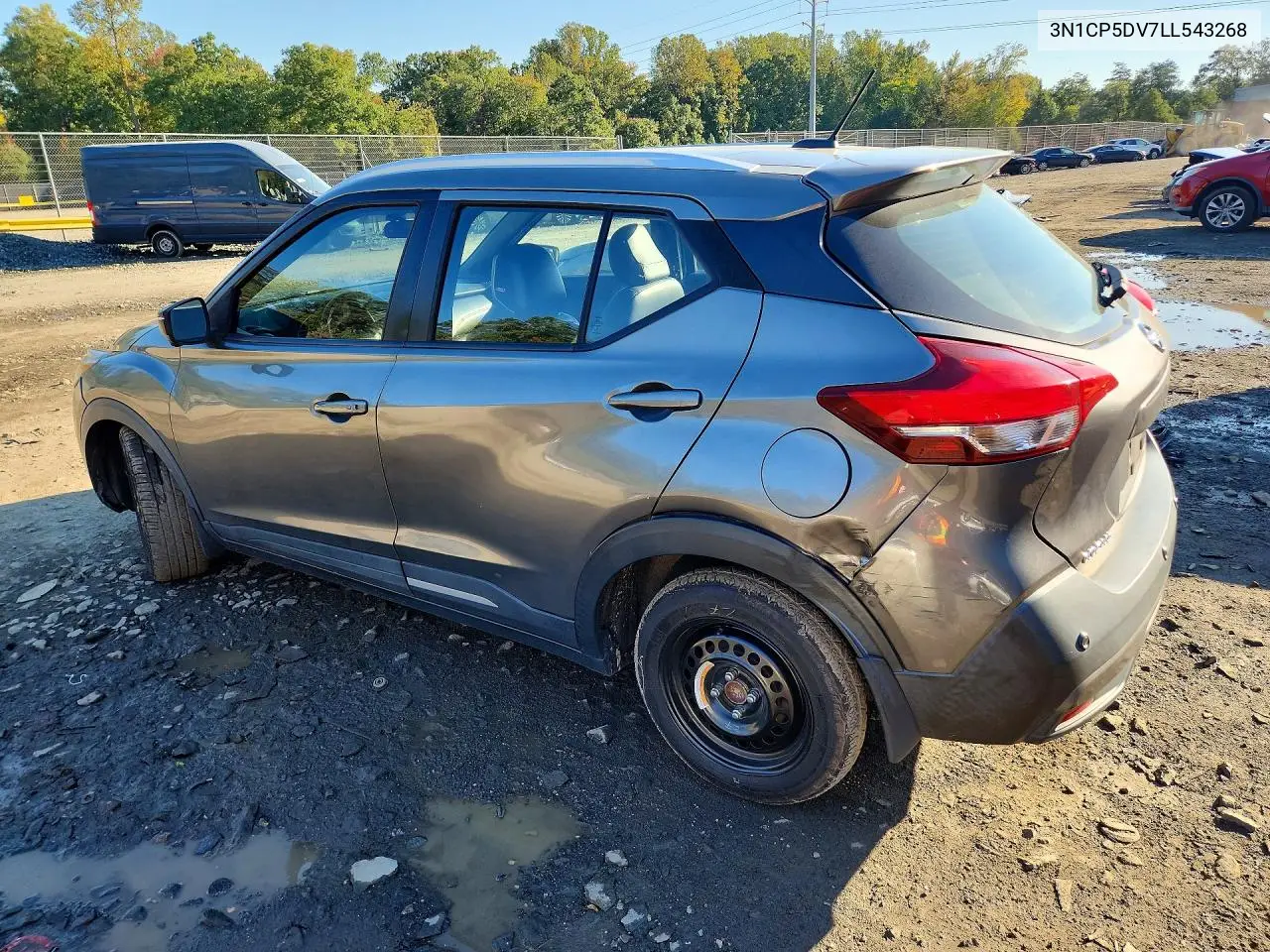 2020 NISSAN KICKS VIN 3N1CP5DV7LL543268 — фото 2